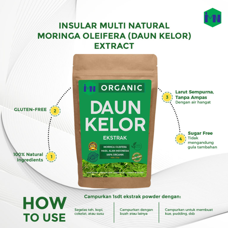 EKSTRAK DAUN KELOR - Insular Multi Natural